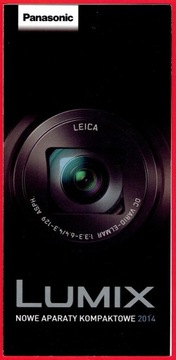 Panasonic Lumix Leica - folder / katalog 2014 rok