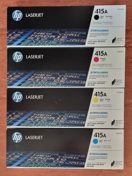 KOMPLET TONERÓW 4x HP 415A W2030A,W2031A...