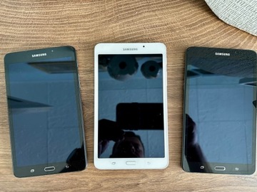 3 x SAMSUNGA GALAXY TAB 6 STAN WIZUALNY bdb  8 GB