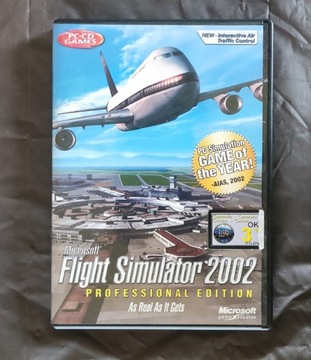 Microsoft Flight Simulator 2002 Professional PC