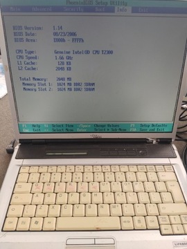 Laptop Fujitsu siemens e8110