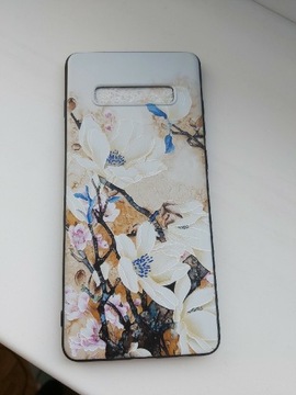 Nowe etui case samsung s10 plus + 3d flowers