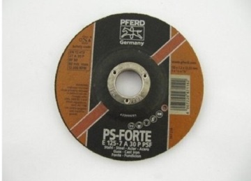Tarcza szlifierska PFERD PS-Forte D.125x7,2mm