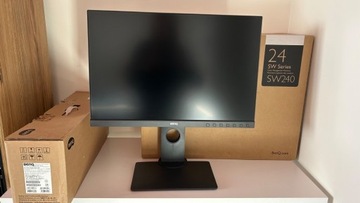 BENQ SW240-B monitor fotograficzny Adobe RGB 24,1’