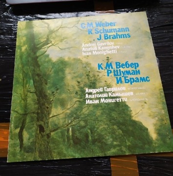 C.M. Weber - R. Schuman - J. Brahms Andrei Gavri 