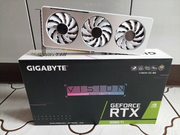 Karta graficzna RTX 3060 Ti 8GB Gigabyte Vision OC