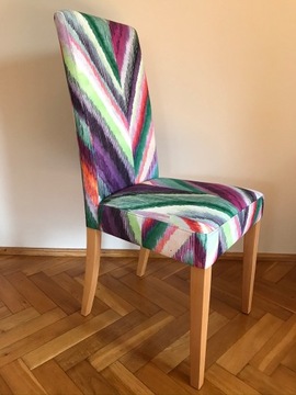 Krzesło kare design kolorowe 100x45