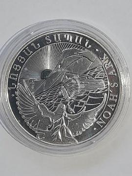 Moneta 1 oz uncja srebra Arka Noego 2021