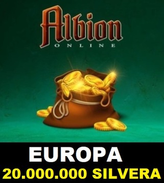 ALBION ONLINE 20KK SILVER 20MLN SREBRO 24/7 EUROPA