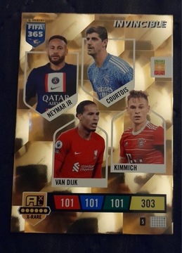 Karta RARE INVINCIBLE FIFA 365 2023