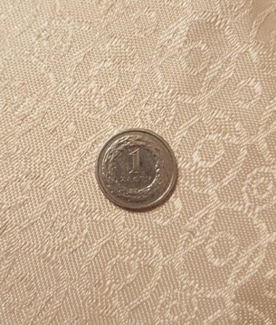 Moneta 1 zł rok 1991 zlotowka