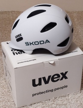 Kask rowerowy dziecięcy UVEX OYO Skoda 50-54 cm