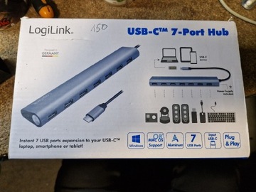 LogiLink  USB-C  7-Port Hub  