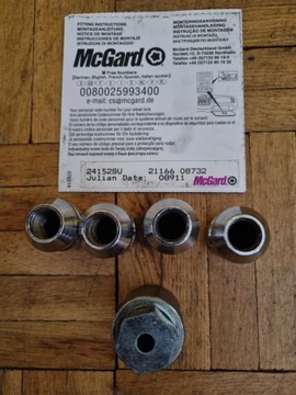 Antykradzieżowe nakrętki MCGard M12x1,25