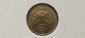 Singapur 5 centów, 1995 rok. #S76