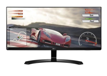 MONITOR KOMPUTEROWY 29" LG 29UM68-P CZARNY