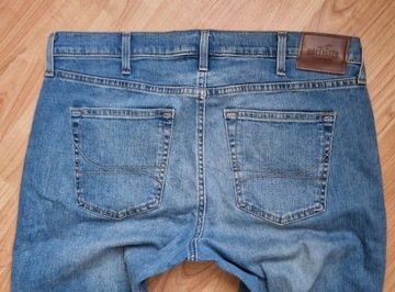 Spodnie męskie jeans Hollister California W36L32