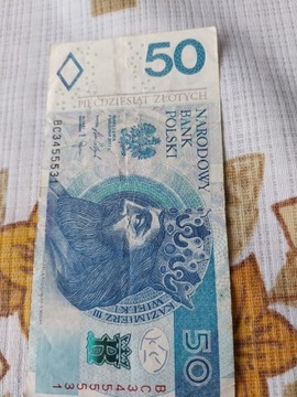 Banknot 50 zł dla kolekcjonera