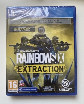 Gra PS4 Rainbow Six Extraction Guardian Ed. FOLIA!