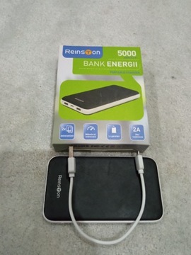 Powerbank Reinston Czarny 5000 mAh