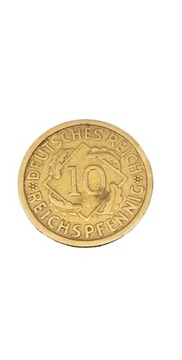 10 Reich Reichspfennig 1929 r. D