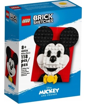 Zestaw LEGO Brick Sketches 40456 Myszka Mickey