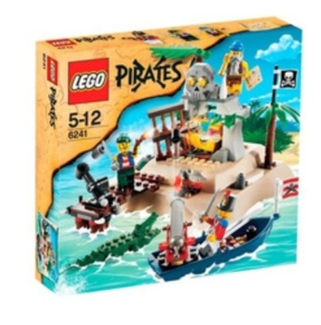 Lego 6241 Pirates Loot Island 5-12 bdb Wyspa Łupów