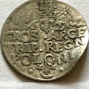 Trojak 1622 Srebro Zygmunt III Waza #3