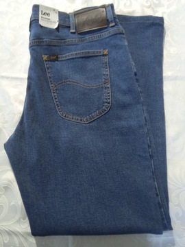 Lee Brooklyn Regular Fit Nowe jeansy W36 L32