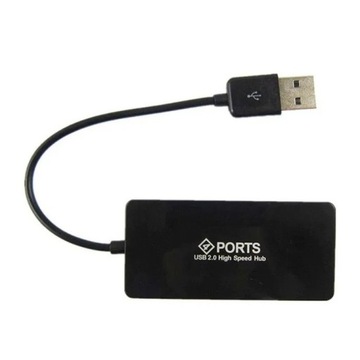 4 porty USB Hub szybki koncentrator USB 2.0 Multi