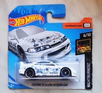 Samochodzik Mattel Hot Wheels Custom 01 Acura