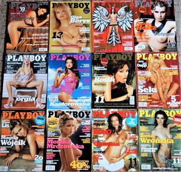 Playboy pełny rocznik 2004