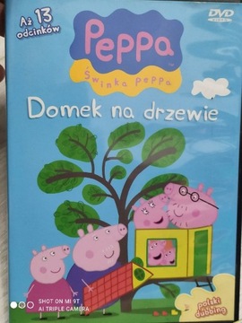 Świnka Peppa - Domek na drzewie - DVD 13 odcinków