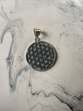 Zawieszka wisiorek naszyjnik flower of life