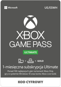xbox game passs -1 miesiac