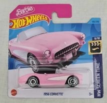 Hot Wheels 1956 Chevy Corvette Barbie The Movie