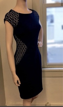 Elegancka koktajlowa sukienka Joseph Ribkoff L/XL