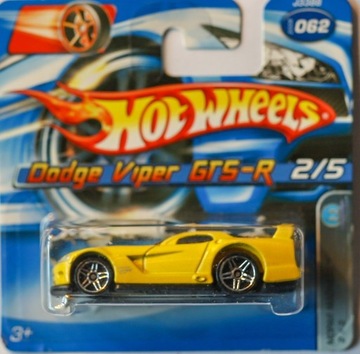 Hot Wheels Dodge Viper GTS-R kolekcja 2006