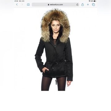 Kurtka Welovefurs rozm.38 idealna 