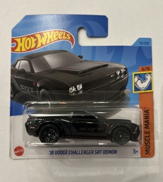 Hot Wheels ’18 Dodge challenger SRT demon