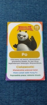 Karta DreamWorks 09z20 Kung fu Panda - Po