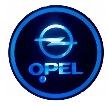 PODSTAWKA LED POD KUBEK NAPOJE Z LOGO OPEL