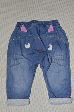 NEXT - spodnie, jeansy kot na pupie - 3-6 m-cy