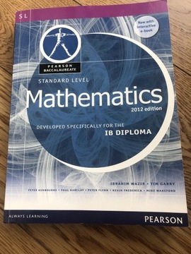 Matura IB książka do matematyki Standard Level