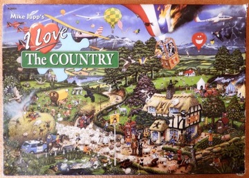 Puzzle I`love The COUNTRY - 1000 elem. Mike Jupp`s