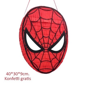 Piniata Spiderman 40cm + gratis.