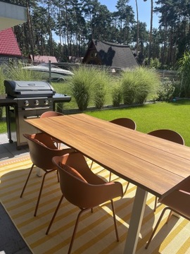 Stół ogrodowy 200 cm -100 cm dla 6/8 osób 