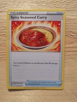 Karty pokemon Trener Spicy Seasoned Curry 151/189