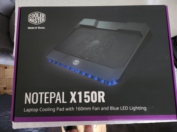 Cooler Master Notepal X150R czarna