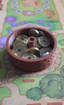 Fortanka, insert z monetami np. do gry Flamecraft